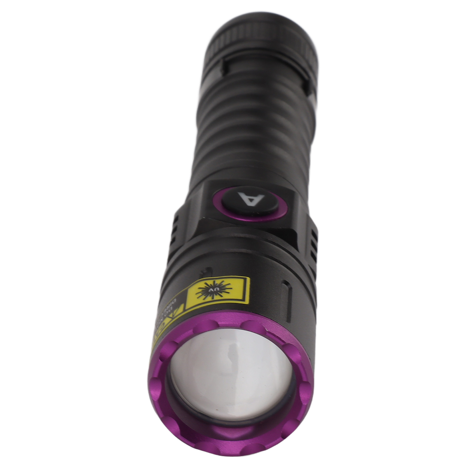 Led-handtaschenlampe Mit 365-nm-uv-schwarzlicht Zur Entfernung Von Haustierurinflecken. Harzhärtung.