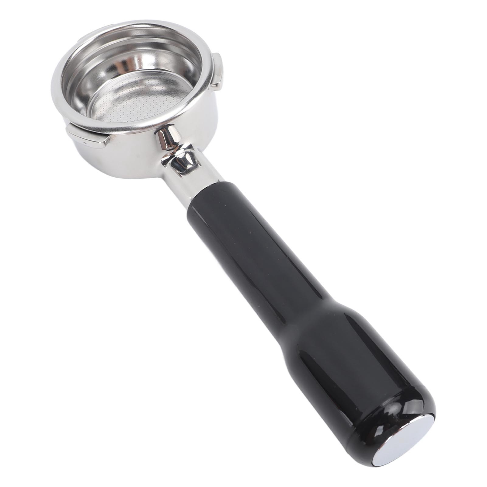 58-mm-kaffeefilterhalter Mit 3 Ohren Für Barsetto C2 Kaffeemaschine, Kunststoff, Schwarz
