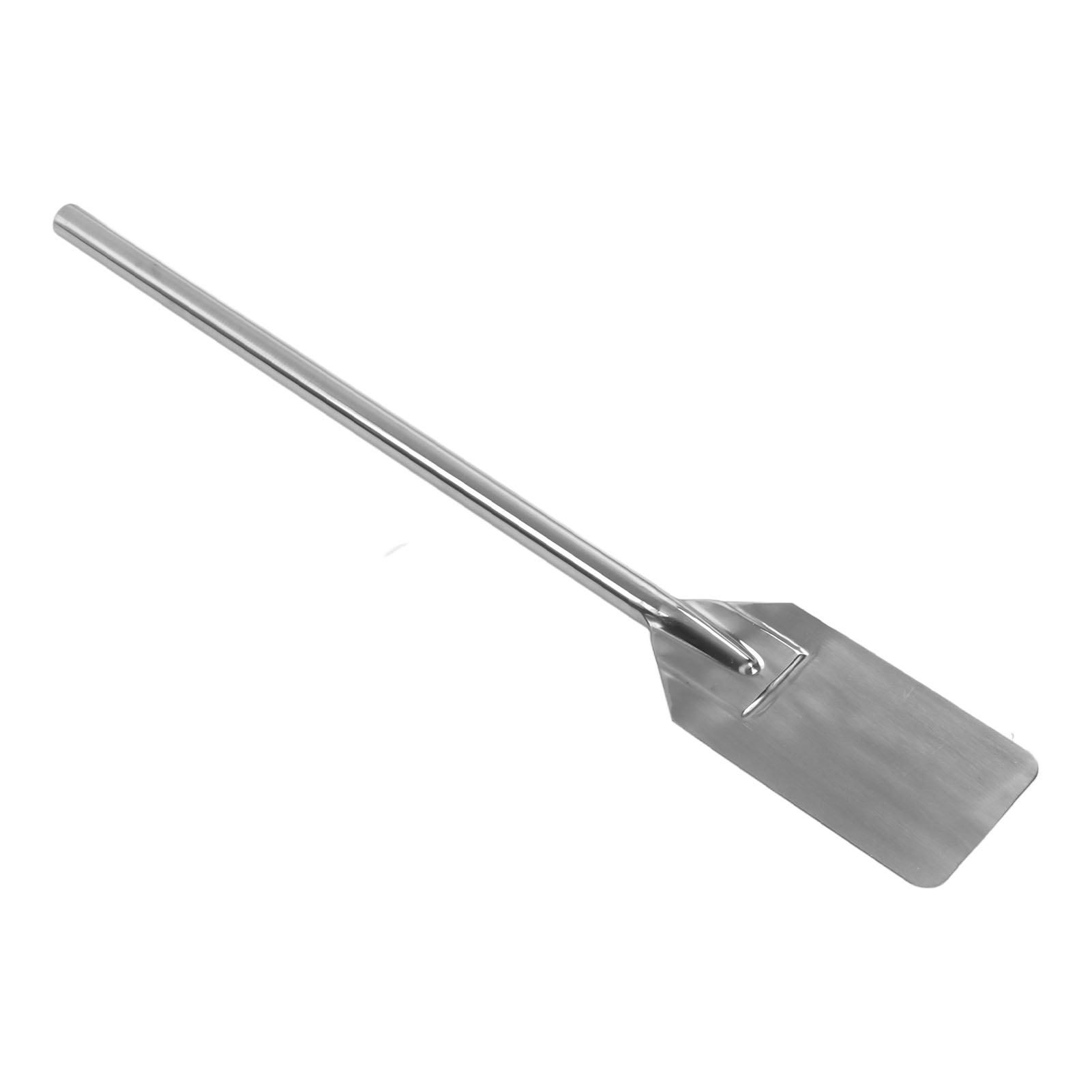 Extra Langer Edelstahl-rührspatel Mit Langem Griff, Ideal Zum Backen, Mischen Und Rühren, 77 Cm / 30,3 Zoll