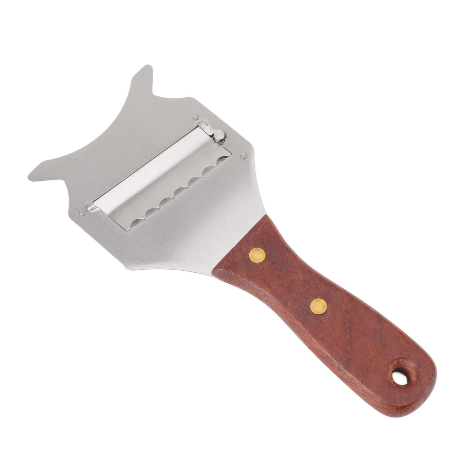 Trüffelreibe, Verstellbar, Einfach Zu Bedienen, Edelstahl, Mit Ergonomischem Holzgriff Für Schokolade