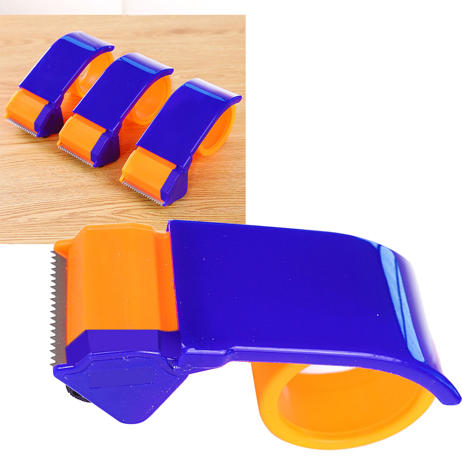 Verpackungsbandabroller Mit Breitem Siegelbandschneider, Verstellbar, Einfach Zu Bedienen, Problemlose Anwendung, Effizientes Verpackungswerkzeug Für Den Versand