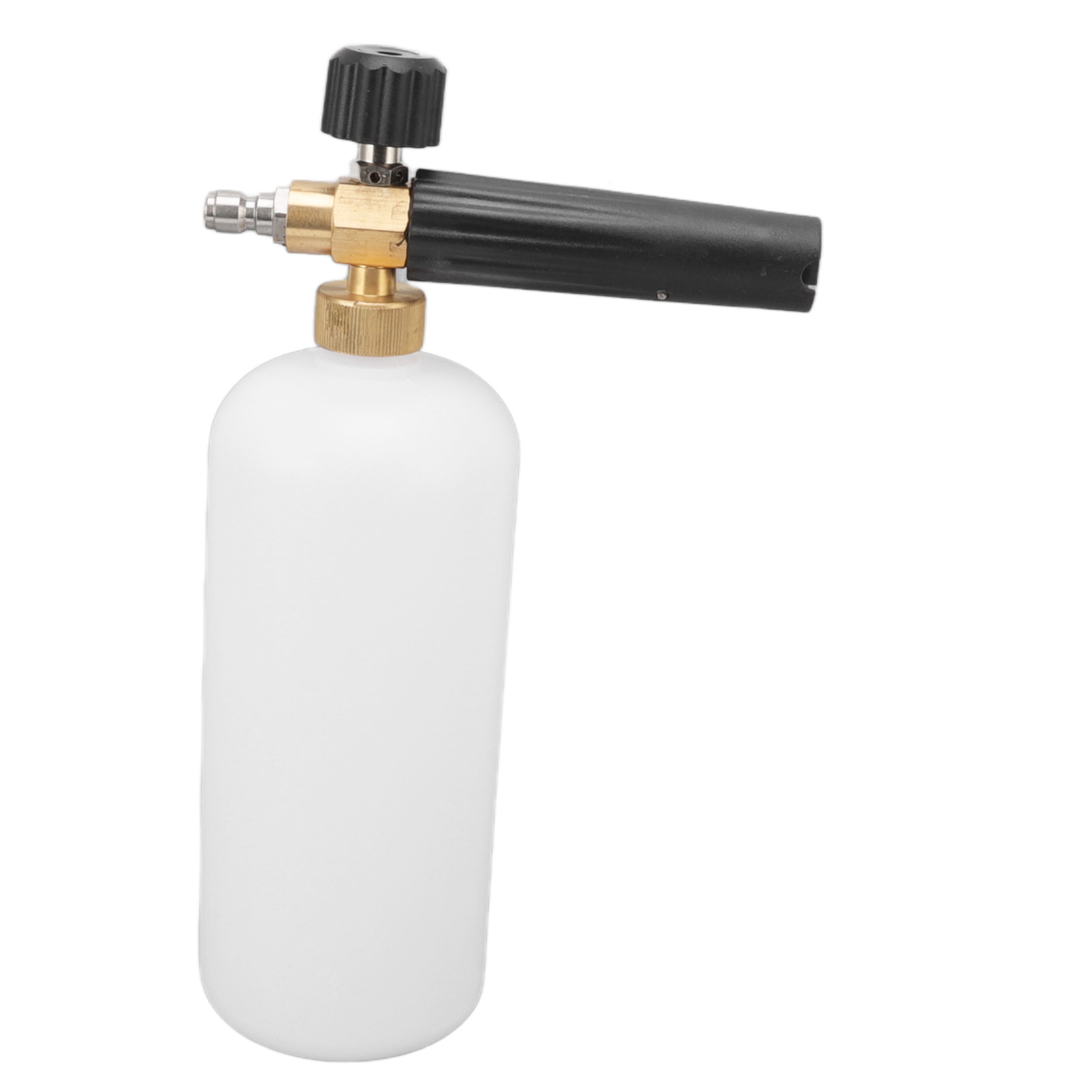 1-liter-autowaschschaum-sprühflasche, Multifunktional, Mit G1/4-schnellanschluss Und Kupfer-schaumlanze Für Den Außenbereich
