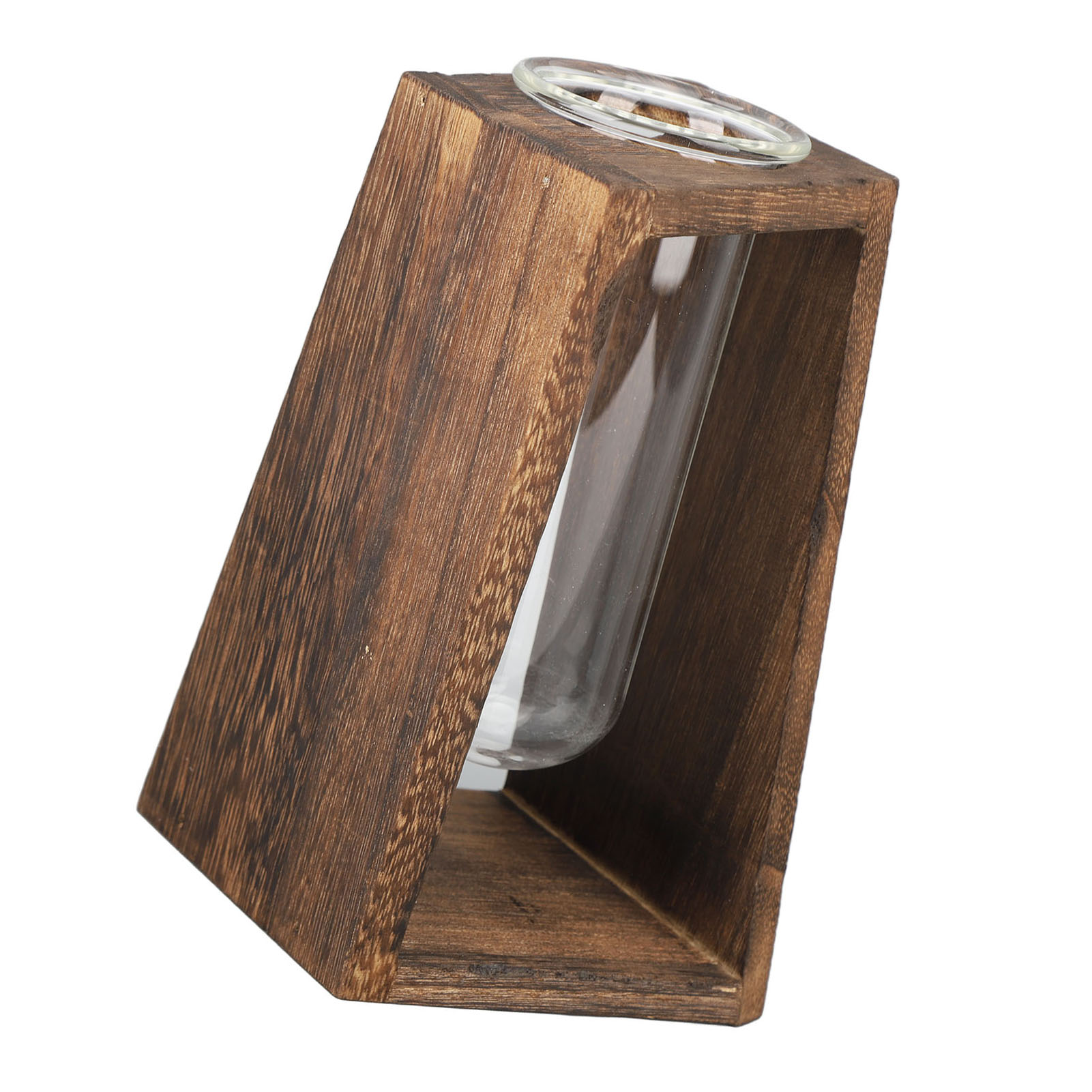 Glas-terrarium Für Pflanzen Im Reagenzglas, Multifunktional, Innovativ, Handgefertigt, Stationäres Terrarium Für Hydrokulturpflanzen, Holzkohlegrill