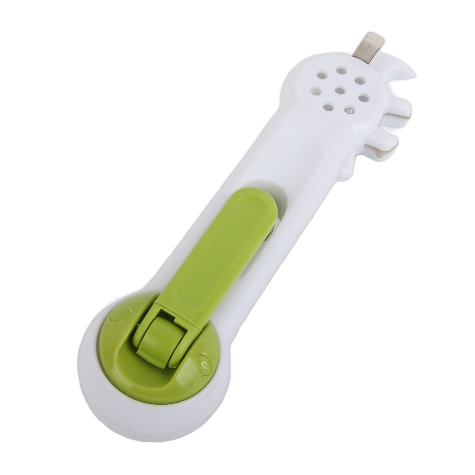 6-in-1-dosenöffner Aus Abs, Ergonomisch, Leicht Aufzuhängen, Leicht, Multifunktional, Für Die Küche