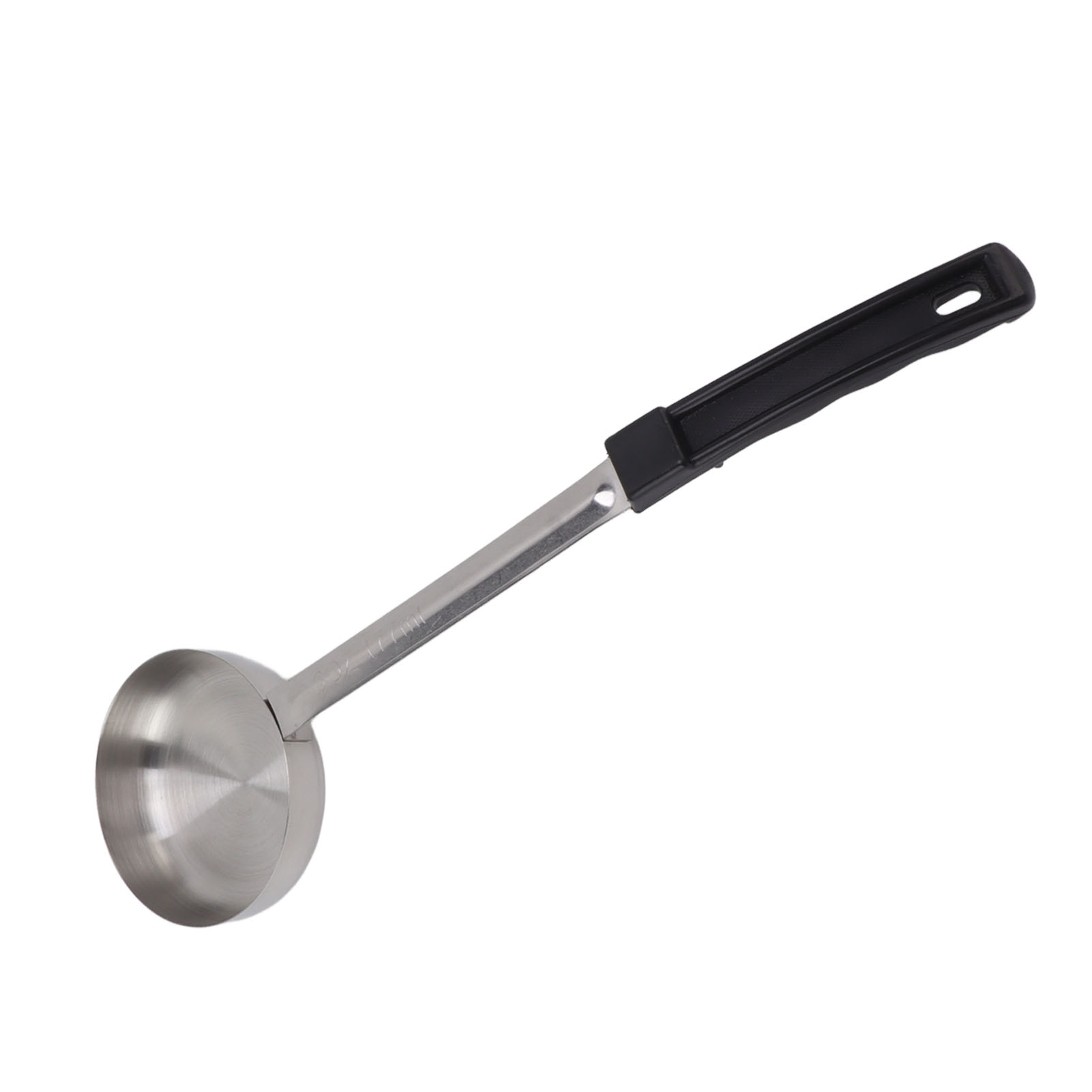 Pizzasaucenlöffel, Mehrzweck, Edelstahl, Streichfähig, Küchenutensilien, Schwarz, 170 G (schlitzlöffel)
