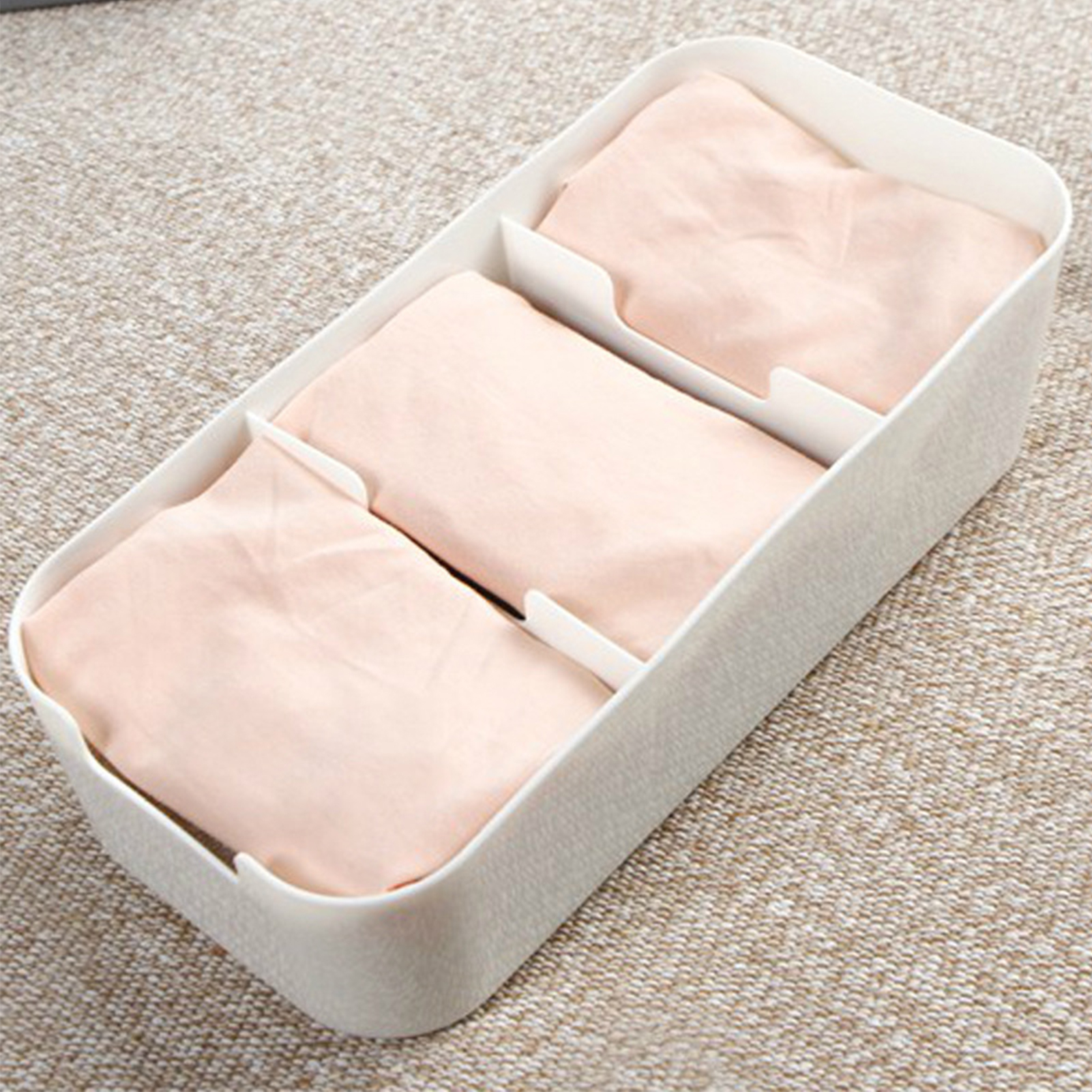 Schubladenorganizer Aus Kunststoff, Trapezförmig, Faltbar, Für Den Tisch, Socken- Und Unterwäsche-organizer, Aufbewahrungsbox Für Den Kleiderschrank