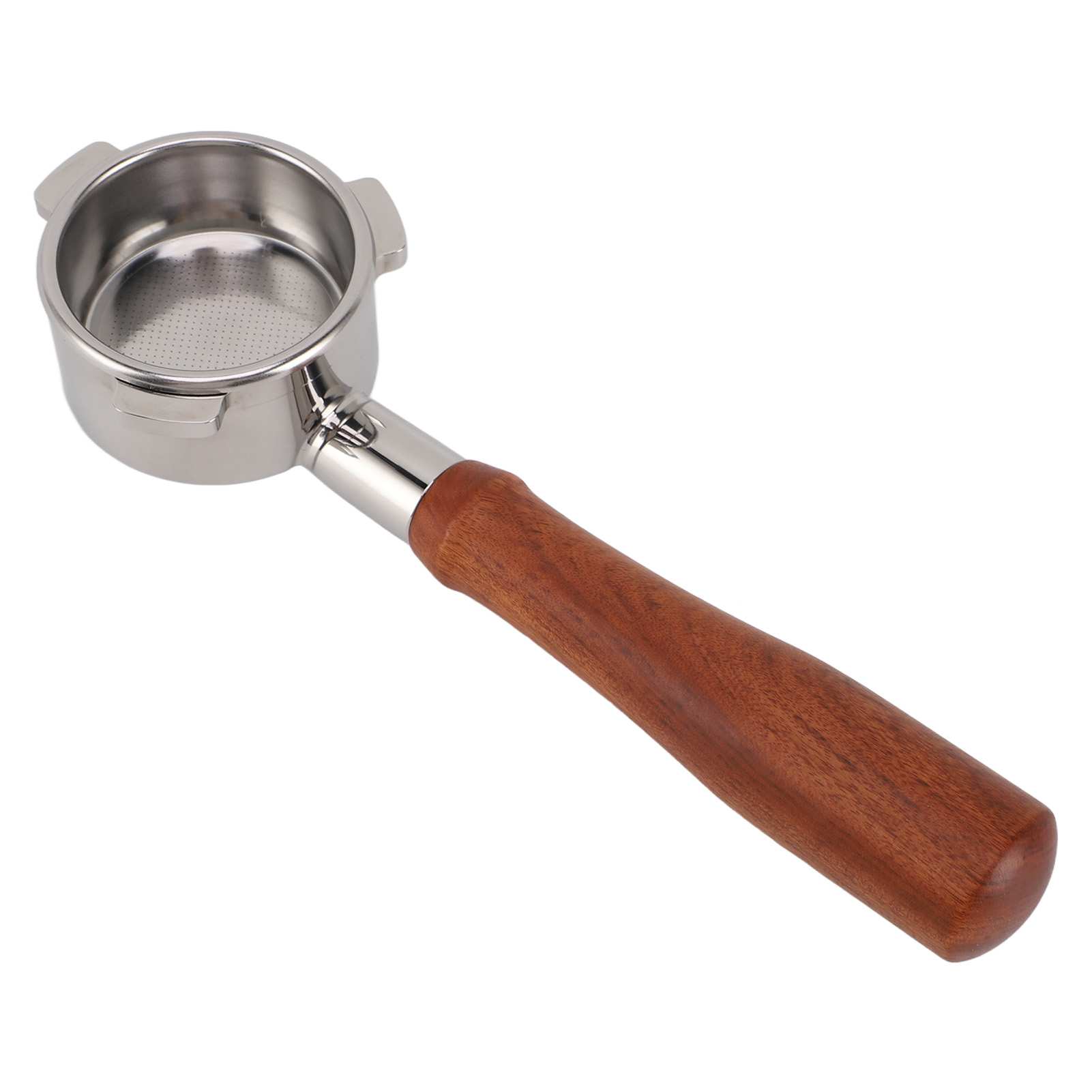 54-mm-edelstahl-filterhalter Ohne Boden, 3-arm-design, Holzgriff, Abnehmbares Zubehör Für Breville Kaffeemaschinen Der Serie 8