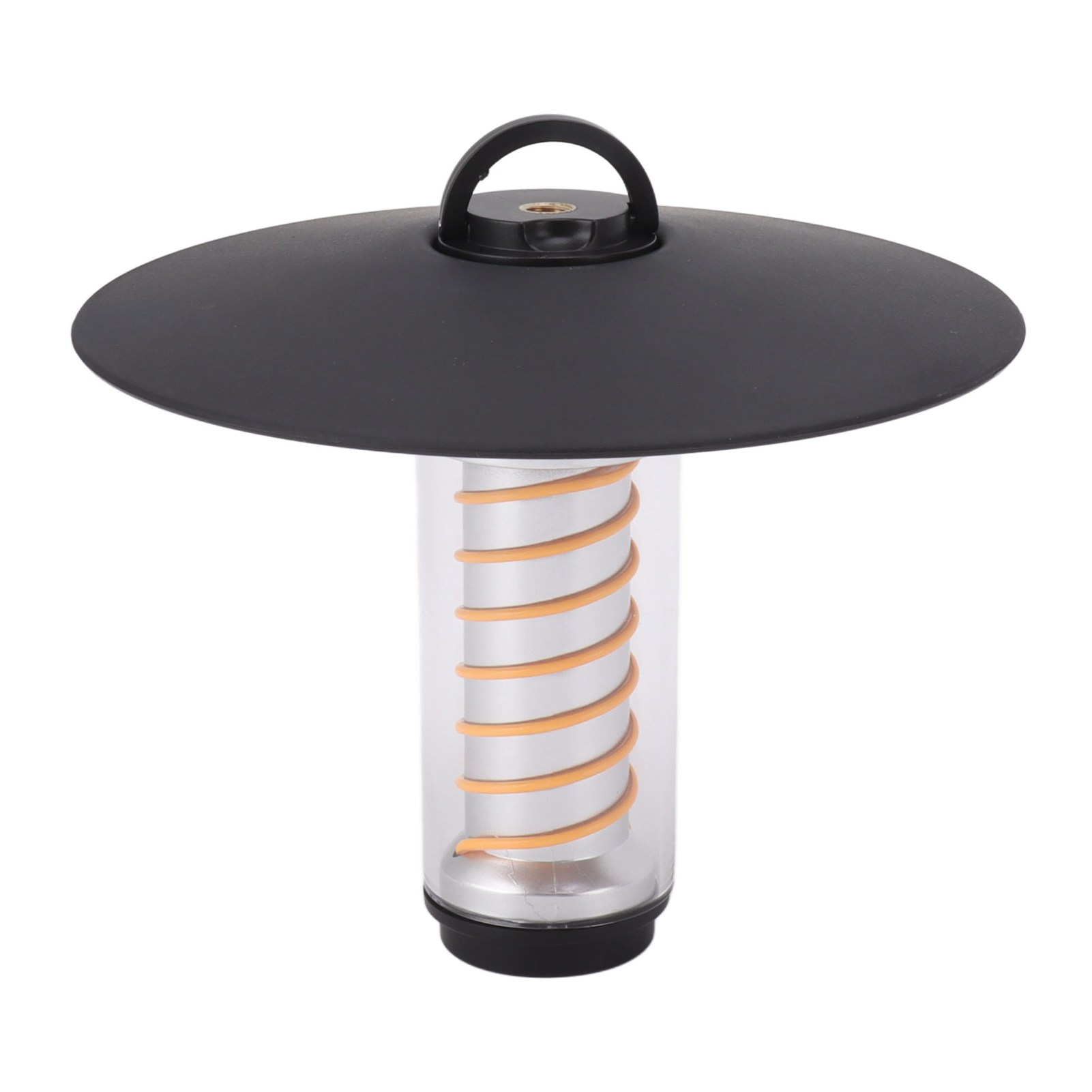 Tragbare Led-campinglaterne, Outdoor-nachtlicht, Wasserdichte Zeltlampe, Wiederaufladbare Stativ-campinglaterne Mit Regenschutz, Weiß