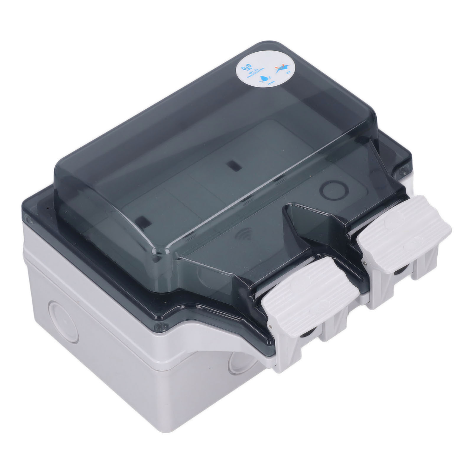 Intelligente Wlan-steckdose, Ip66 Wasserdicht, Sprachsteuerung, Unterstützt 86 Zeitschaltuhren, Typ: Outdoor Smart Socket, Uk 110–250 V, Snw 2s