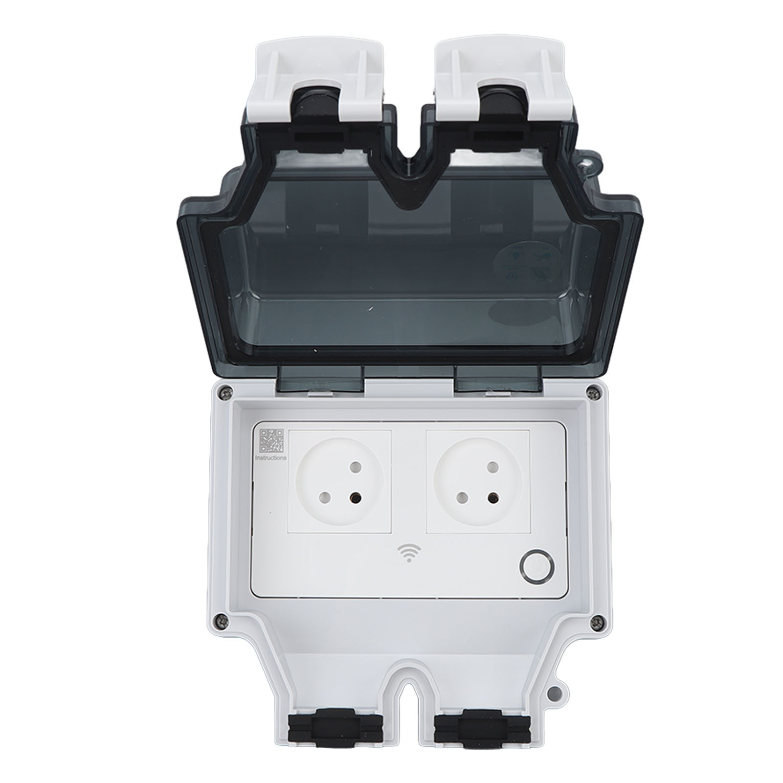 Intelligente Wlan-wandsteckdose, Ip66 Wasserdicht, Israelischer Standard, Mit Abdeckung, 16 A, 110–250 V, Snw-2i