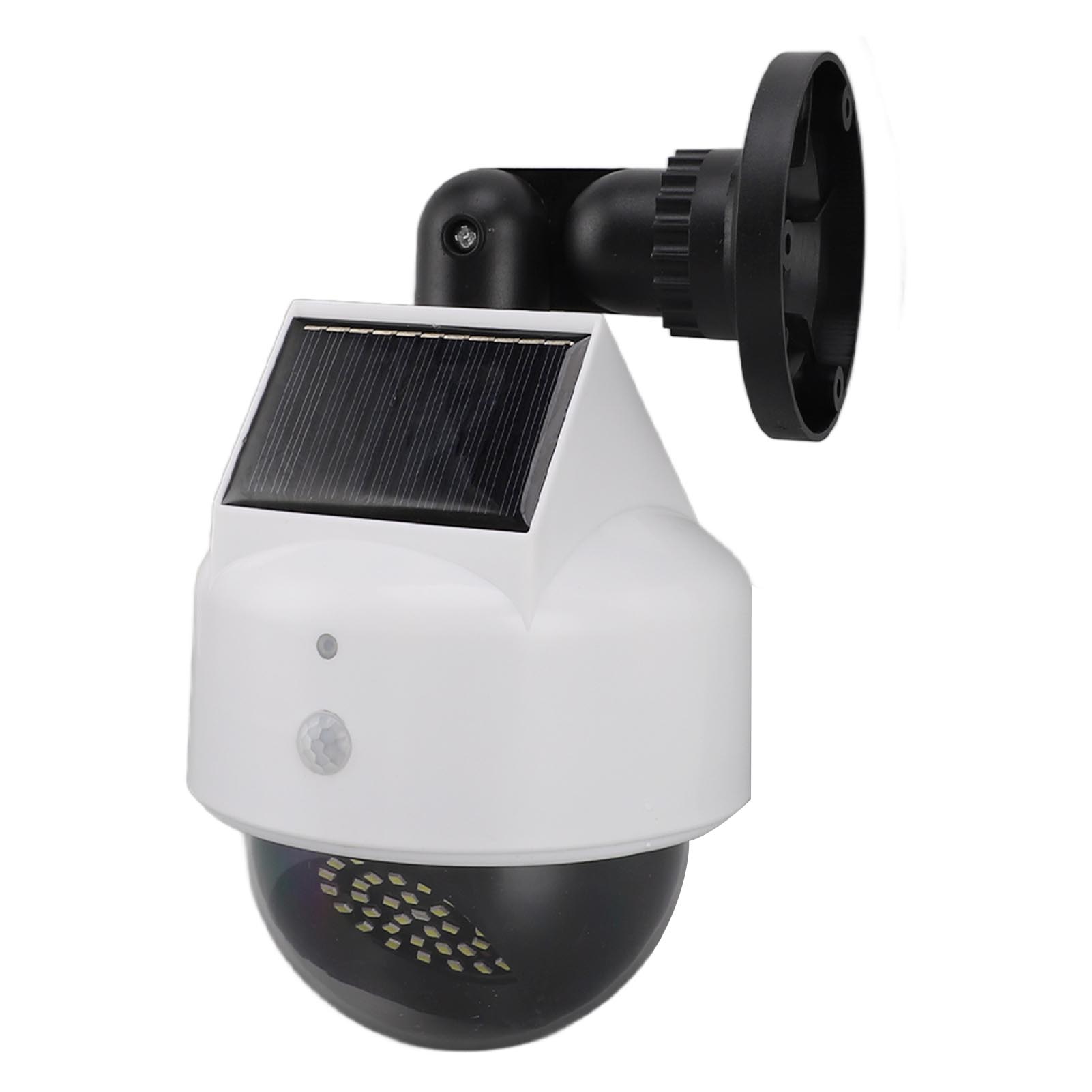 Solarbetriebene Außenkamera Mit Blinkender Roter Led Für Den Innen- Und Außenbereich.