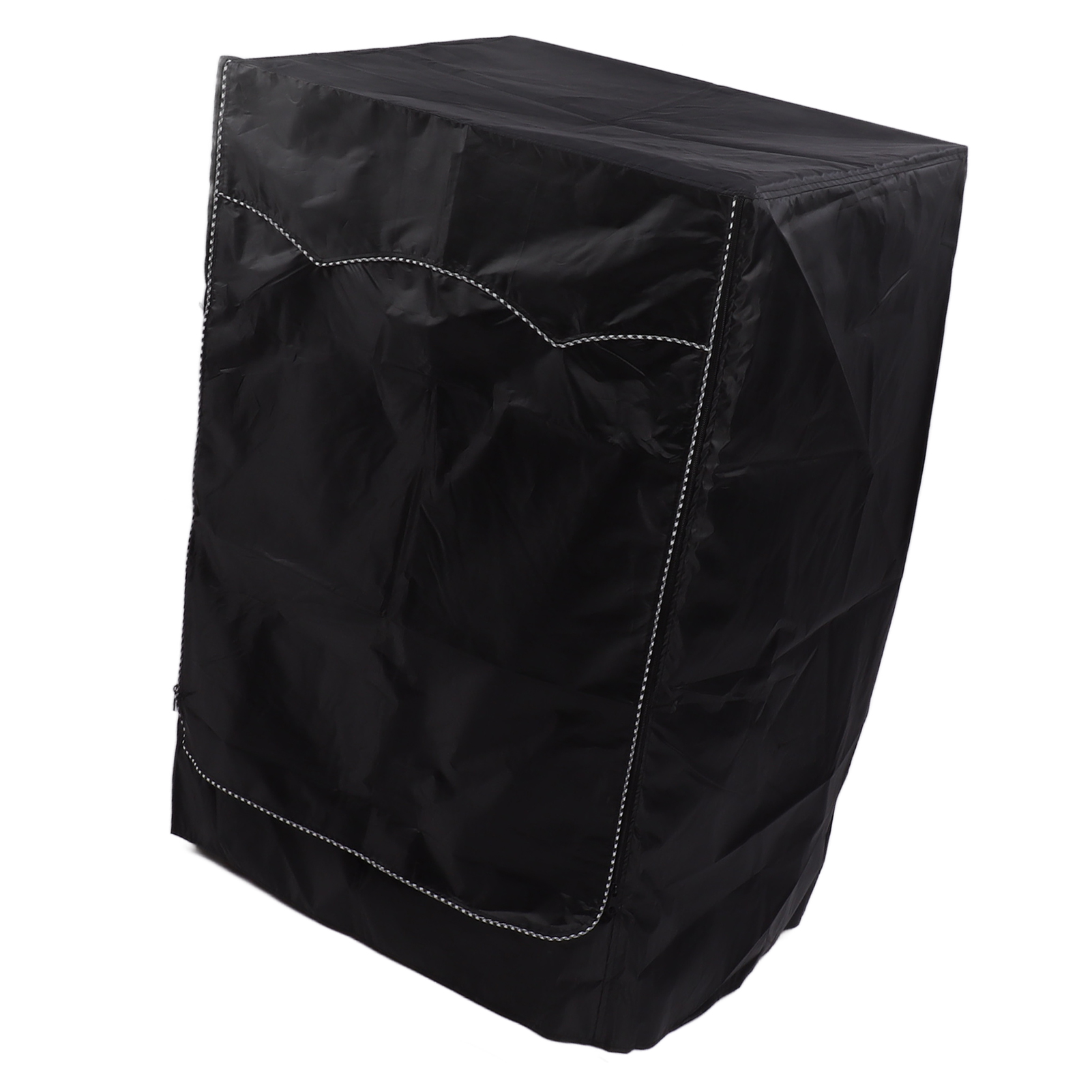Abdeckung Für Waschmaschine Und Trockner, Passend Für Die Meisten Frontlader-modelle, Wasserdicht, Sonnen- Und Staubgeschützt, Wetterfest, Schwarz, 60 X 60 X 88 Cm / 23,6 X 23,6 X 34,6 Zoll