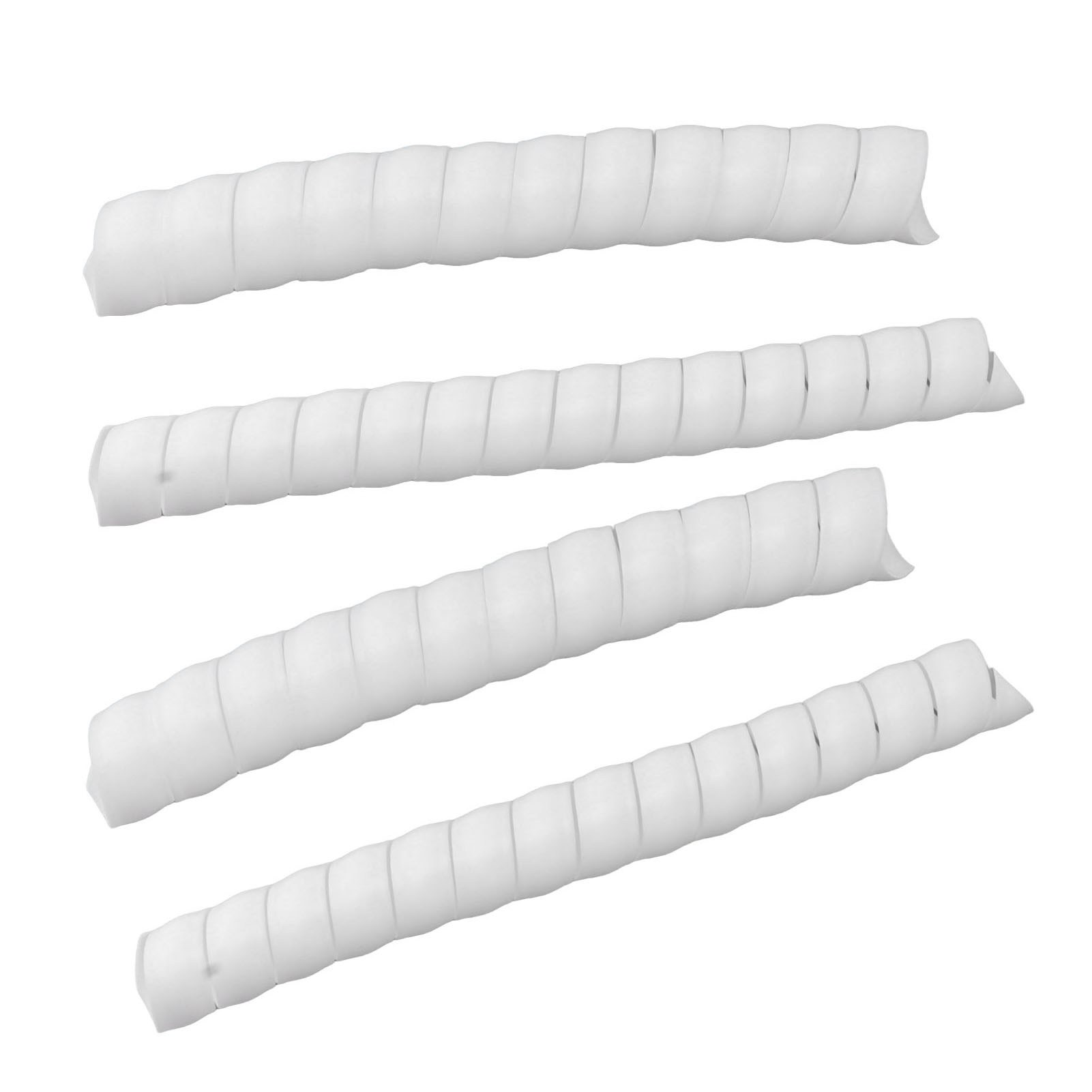 Baumstammschutz, Spiralförmiger Baumschutz Aus Kunststoff, Baumrindenschutzröhren Zum Schutz Von Pflanzensetzlingen Vor Rehen, Kaninchen, Nagetieren Und Rasenmähern, 4 Stück.