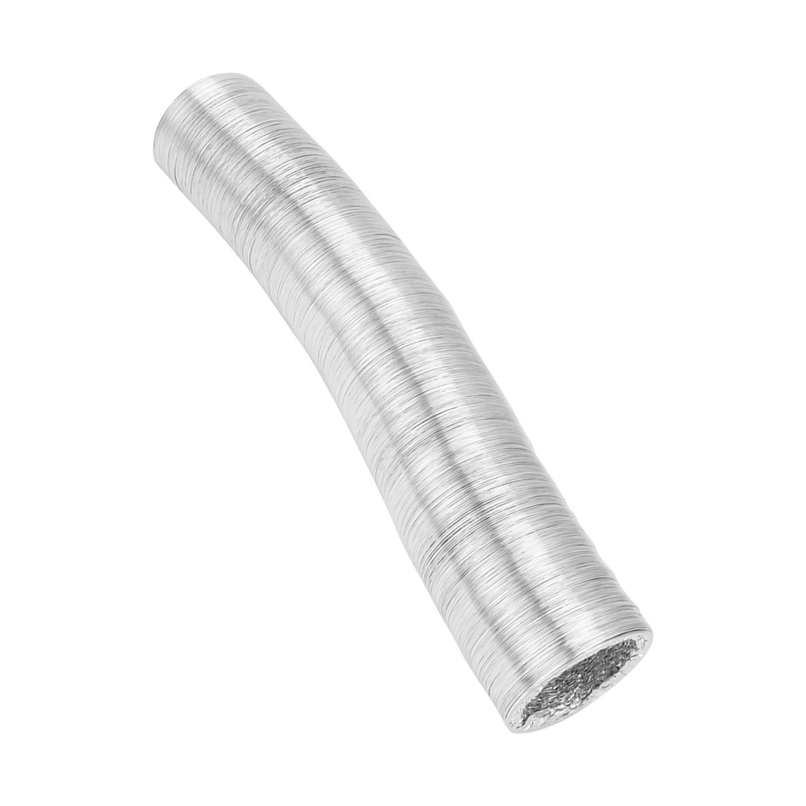 4-zoll-flexibler, Doppelseitiger Aluminiumfolien-belüftungsschlauch, 4-lagiger Schutz, Luftdicht, 5 M / 196,9 Zoll