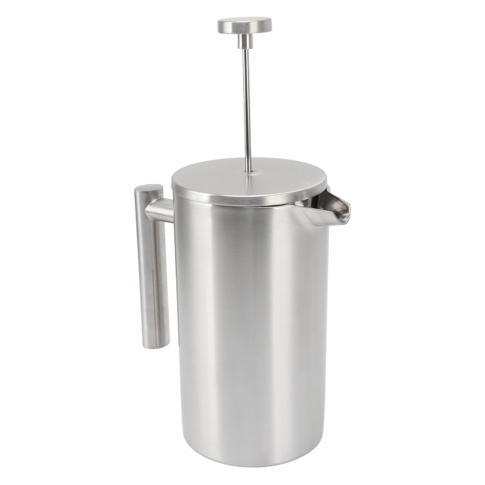 French-press-kaffeebereiter, Spülmaschinenfest, Doppelwandig, Isoliert, Rostfrei, Edelstahl, Mit Filter, 1 L