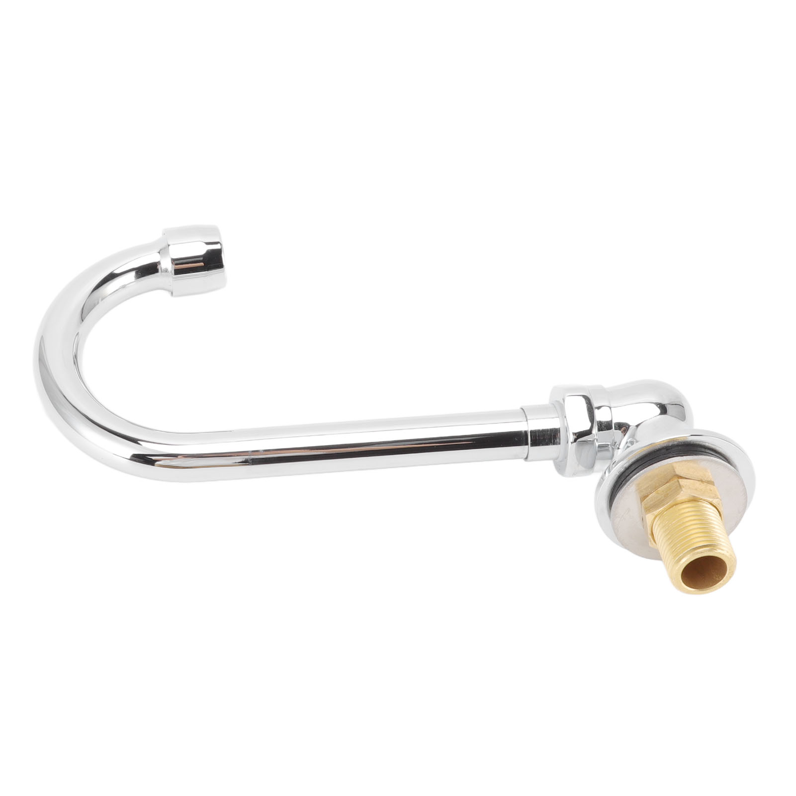 Wandarmatur Mit Fußpedal, Edelstahl, Mit G1/2-gewinde, Mit Knieventil, Für Waschbecken, Für Krankenhäuser, Bahnhöfe, Fabriken