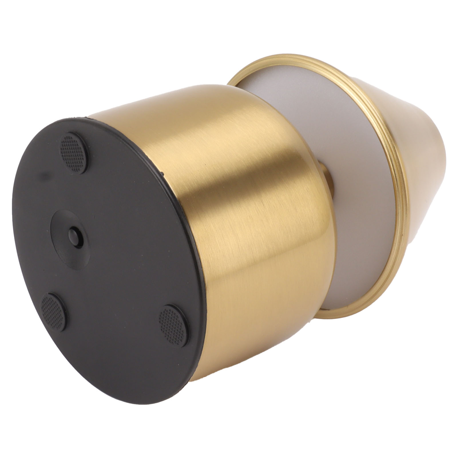 Stufenlos Dimmbare 3-w-tischleuchte Mit Touch-funktion, 1800 Mah, Kabellos, 3 Farben, Wiederaufladbar, Nachttischlampe In Gold