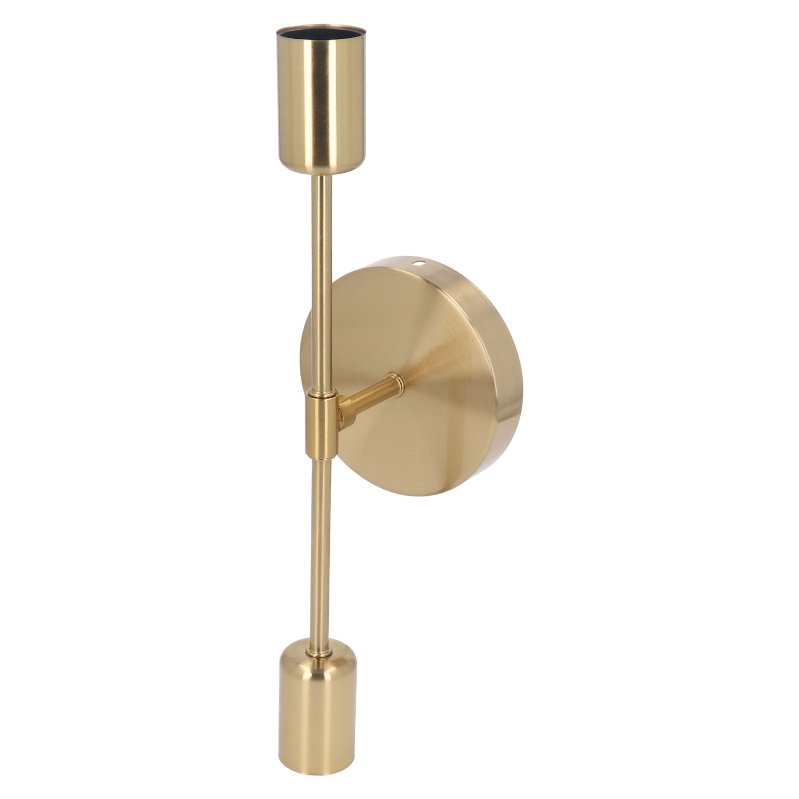 Doppelsockel-wandleuchte E27/e26, Rostbeständig, Lampenfassung Im Vintage-stil Für Wohnzimmer Und Badezimmer, Gold, 85–265 V