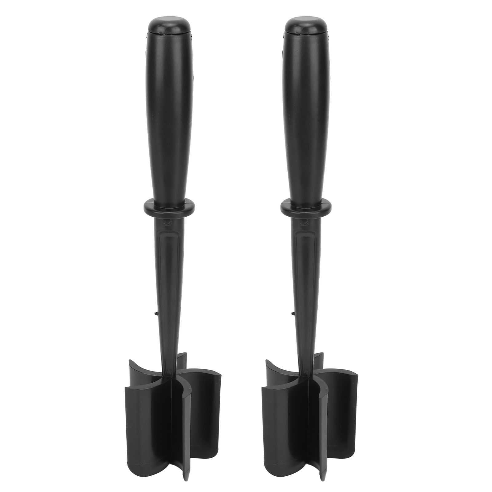Fleischwolf Mit Ergonomischem Griff, Hitzebeständig, Nylon, Hammer Für Hackfleisch, Hähnchen, Kartoffeln Und Hamburger, Schwarz, 2 Stück.