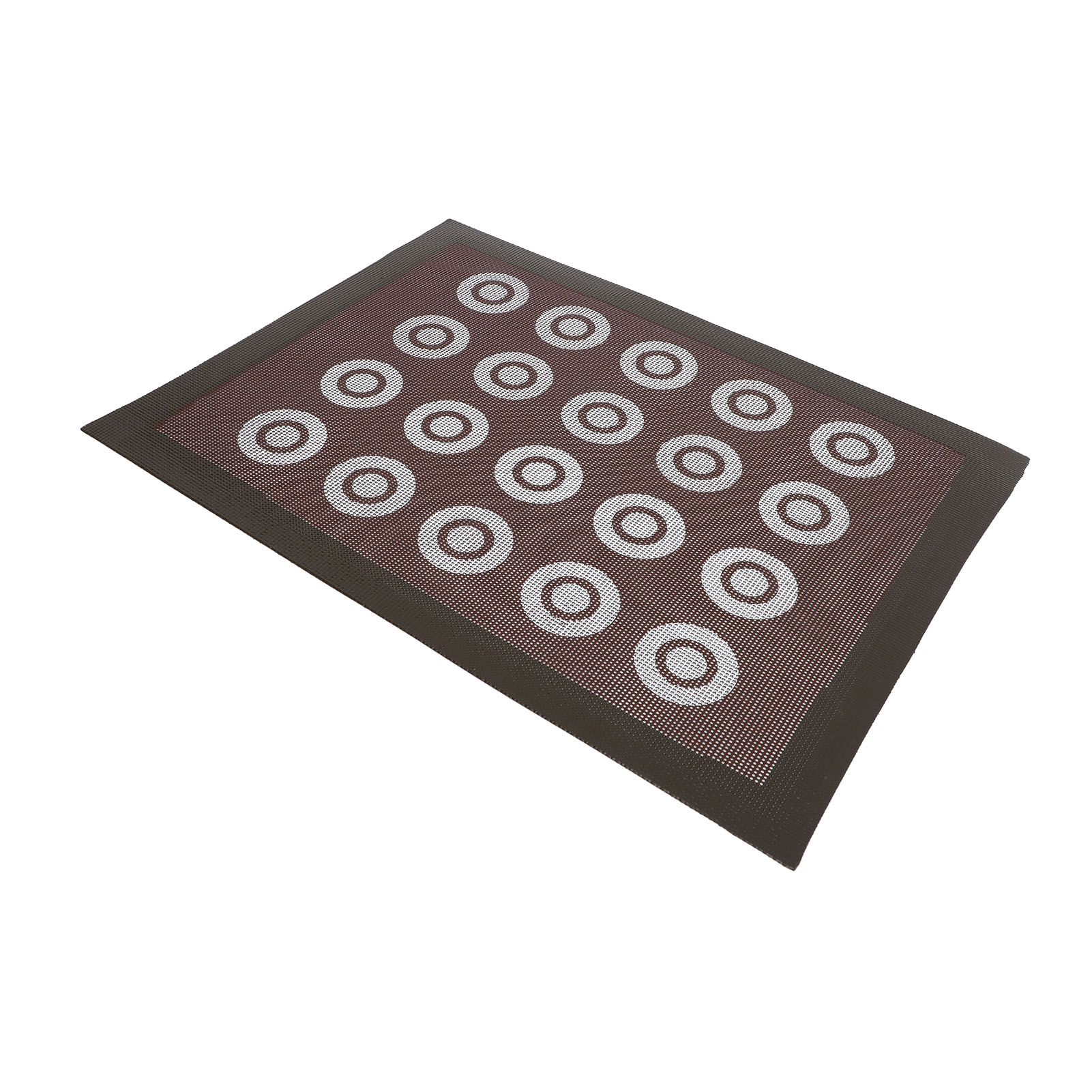 Schwarze, Hohle Backmatte, Hitzebeständig, Fiberglas, Brotbackmatte, Wiederverwendbar, Antihaftbeschichtet