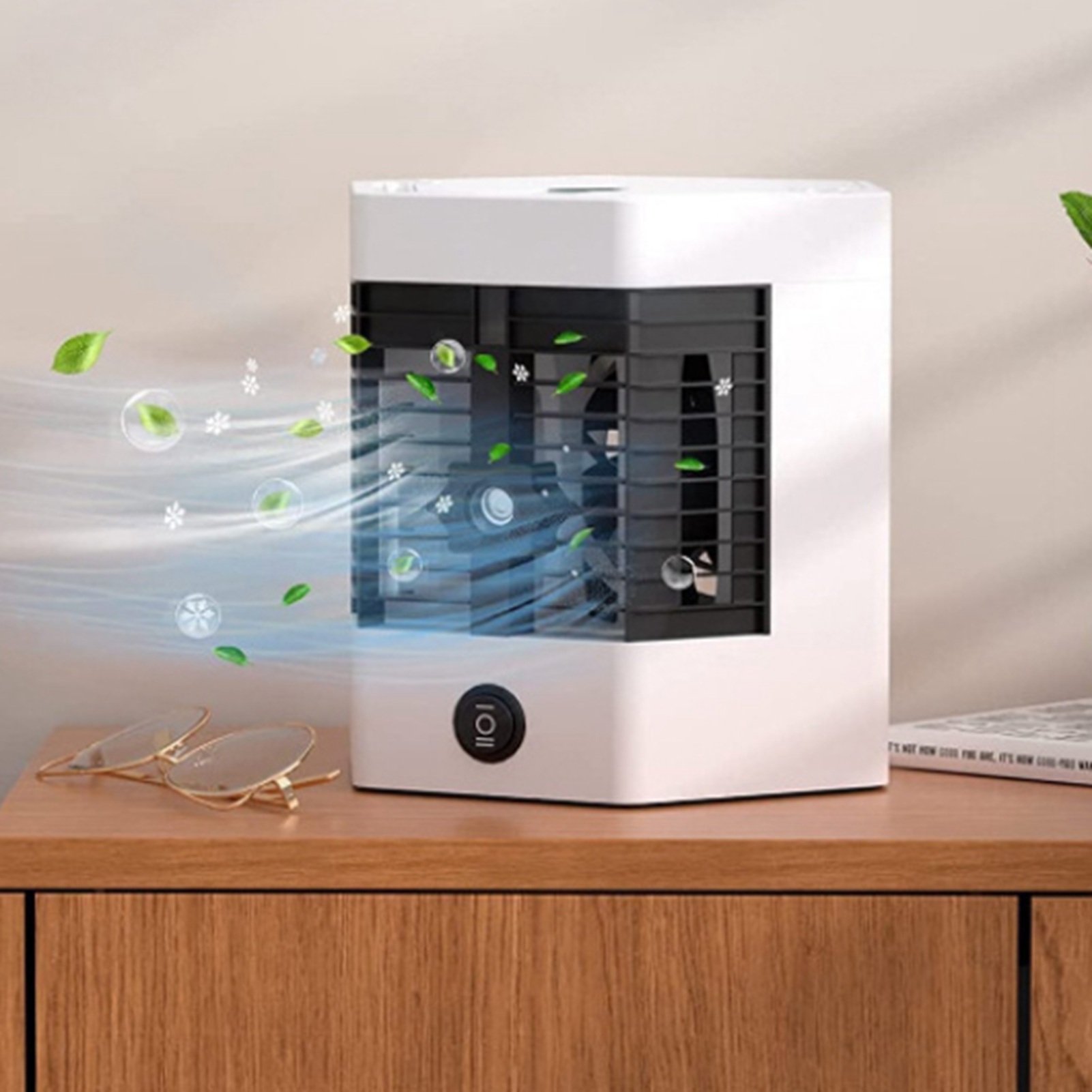 Mini-klimaanlage, Luftbefeuchter, Verdunstungsventilator Für Schlafzimmer Und Büro