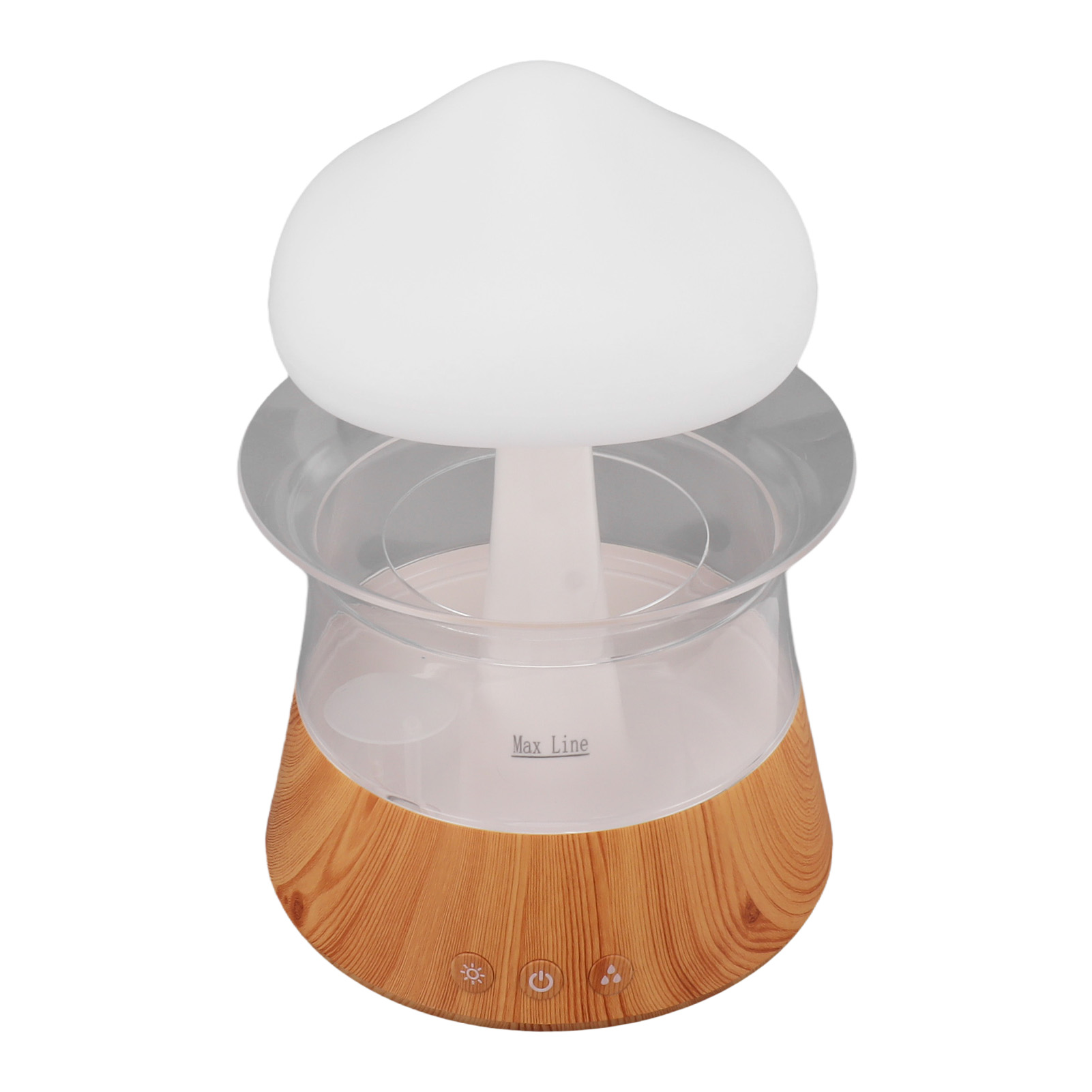 Luftbefeuchter „regenwolke“ Mit Aromadiffusor, Luftbefeuchter Mit Nachtlicht, Aromatherapie-diffusor Für Ätherische Öle Fürs Schlafzimmer