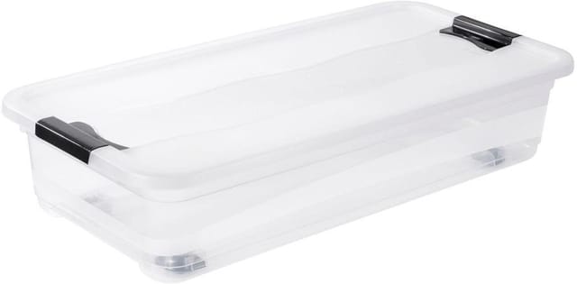 keeeper Organizer konrad, Aufbewahrungsbox, 33 L, mit Rollen, Deckel, Schiebeverschluss