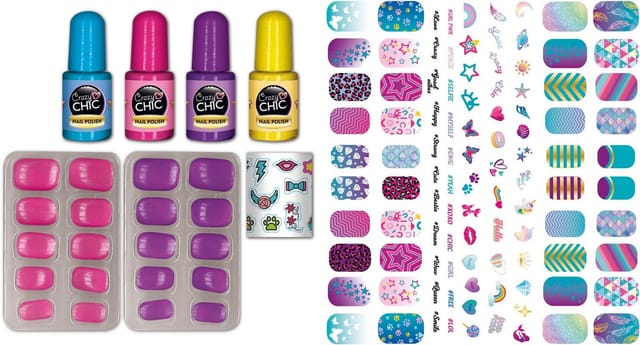 Clementoni® Kreativset Crazy Chic, Fluoreszierende Nägel