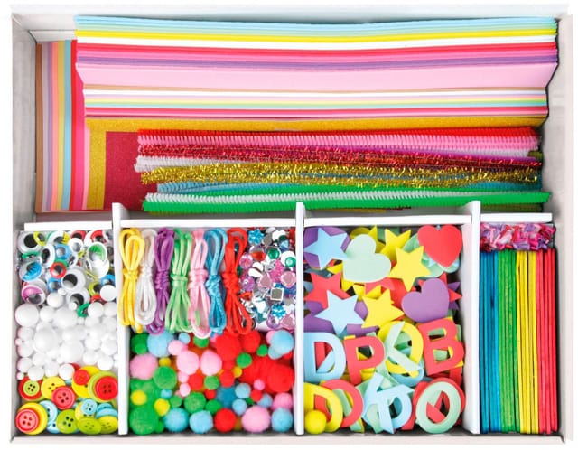 Lena® Kreativset Bastelkoffer Jumbo, pink