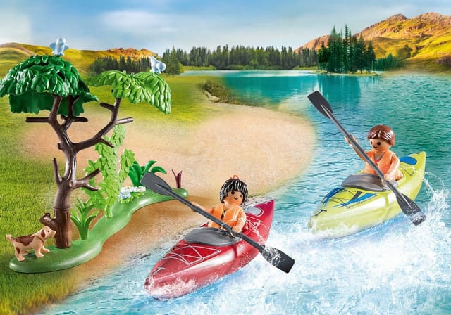 Playmobil® Zelten (71425), Family & Fun Konstruktions-Spielset, (54 St)