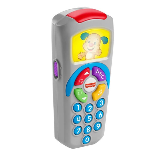Fisher-Price® Lernspielzeug Lernspaß Hündchen-Fernbedienung, mit Musik und Lichtern