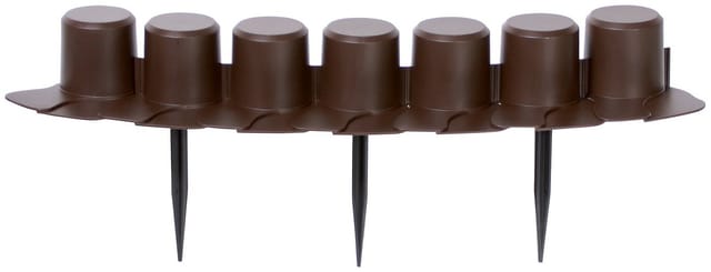 Prosperplast Palisade IPAL7 - R222, Länge 405 cm, dunkelbraun
