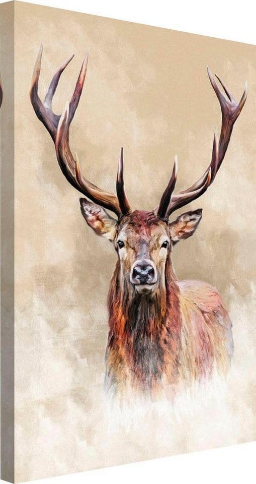 Reinders! Wandbild Hirsch