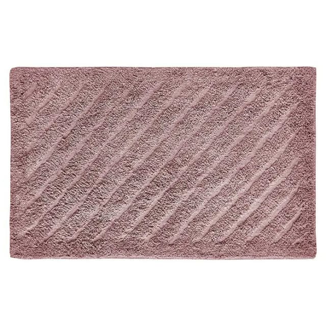 Andiamo Badematte Havanna, 50x80 cm, Höhe 7,5 mm, fußbodenheizungsgeeignet, schnell trocknend, Baumwolle, Polyester, rechteckig, Badematte, Badteppich, Uni Farben, Hoch-Tief Effekt, verschiedene Designs