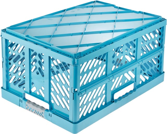 keeeper Klappbox ben eco, Profi-Klappbox mit Softgriffen, 54 x 37 x 28 cm, 45 l, 45 l, Soft-Touch-Griffe, zusammenklappbar