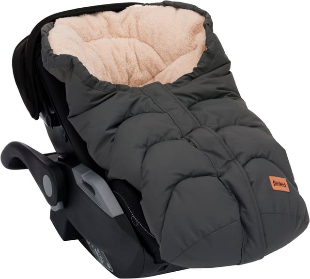 Fillikid Fußsack Torre, Winterfußsack Gr. 0, für Autositze Gr. 0 und Kinderwagen
