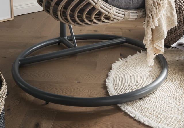 Destiny Hängesessel COCO SUNRISE, Stahl, Polyrattan, mit Gestell, inkl. Auflagen