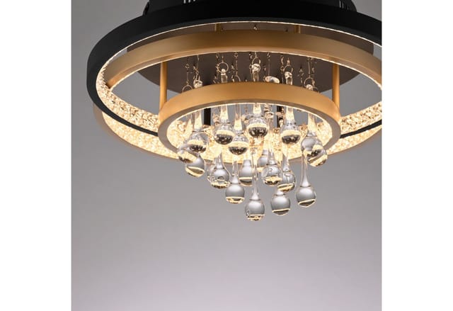 Paul Neuhaus Deckenleuchte ROTAZO, Dimmfunktion, LED fest integriert, Warmweiß, LED, dimmbar, Switchmo