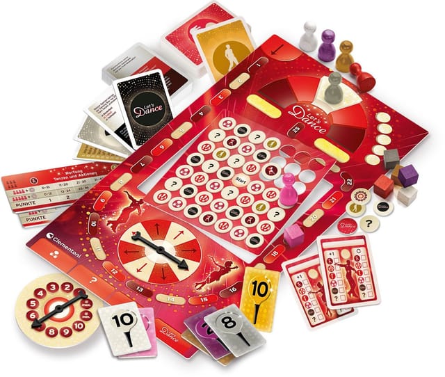 Clementoni® Spiel Let's Dance, Gesellschaftsspiel, Made in Europe