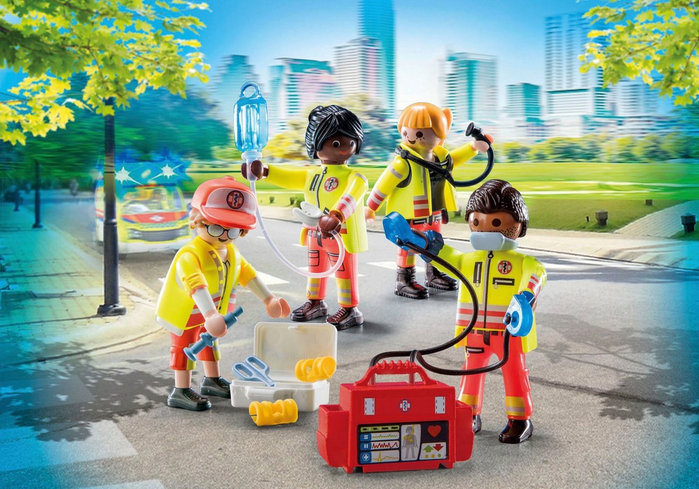 Playmobil® Rettungsteam (71244), My City Life Konstruktions-Spielset, Made in Europe Bild 2