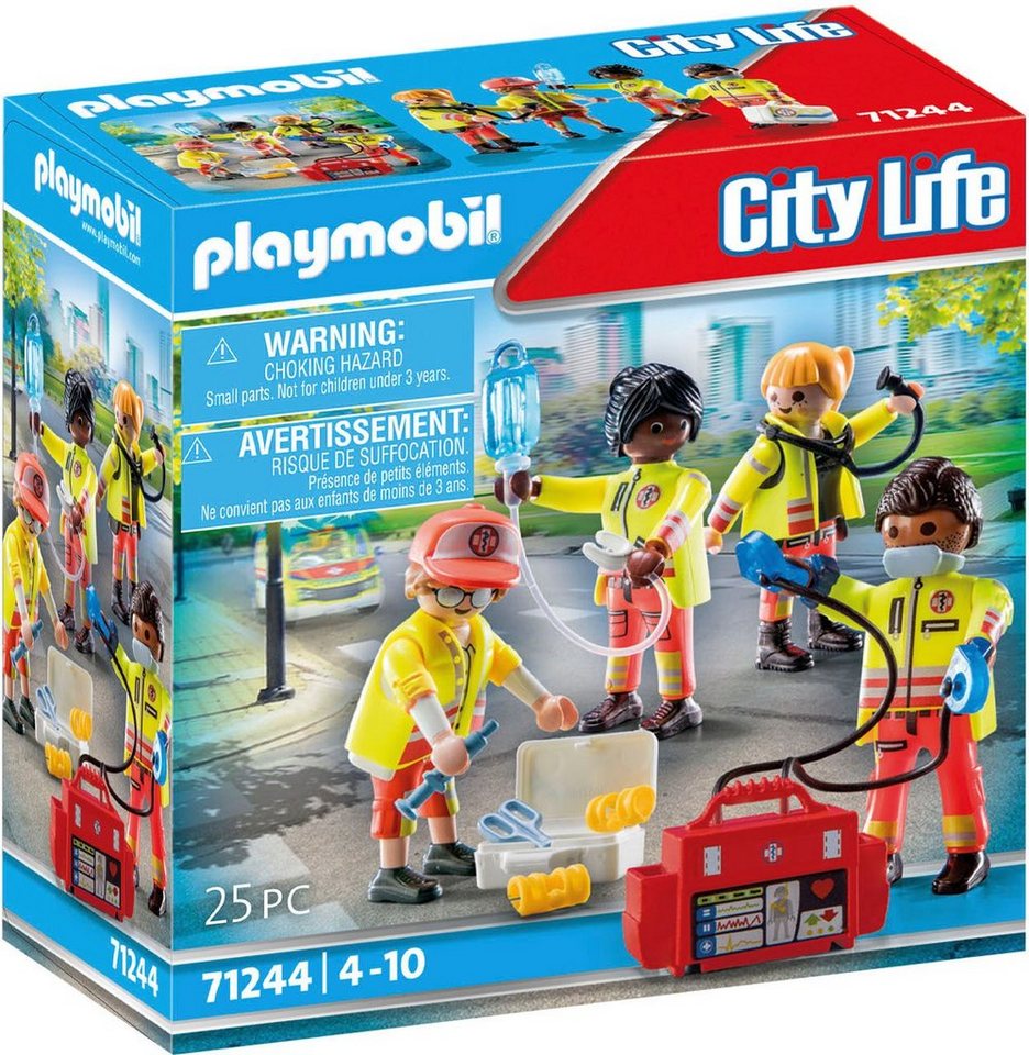Playmobil® Rettungsteam (71244), My City Life Konstruktions-Spielset, Made in Europe Bild 4