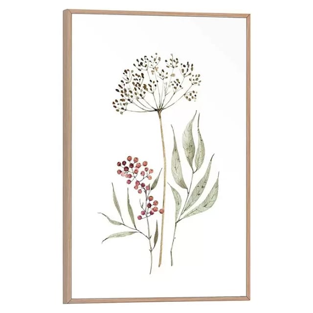 Reinders! Bild mit Rahmen Aqua Flowers