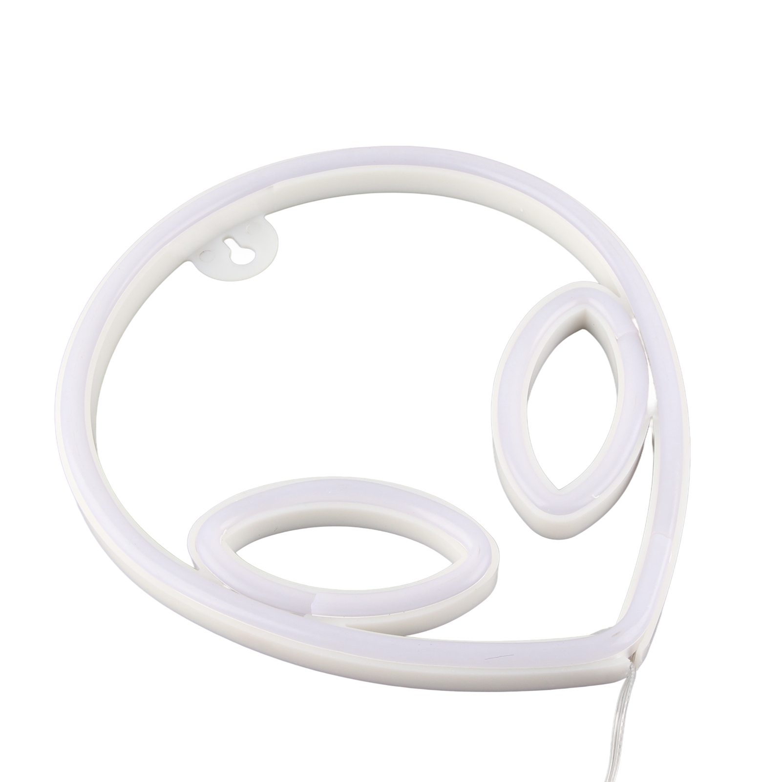 Pvc-neon-led-schilder, Wasserdicht, Usb-betrieben, Für Die Schlafzimmerwanddekoration Bei Partys, Rosa Und Weiß