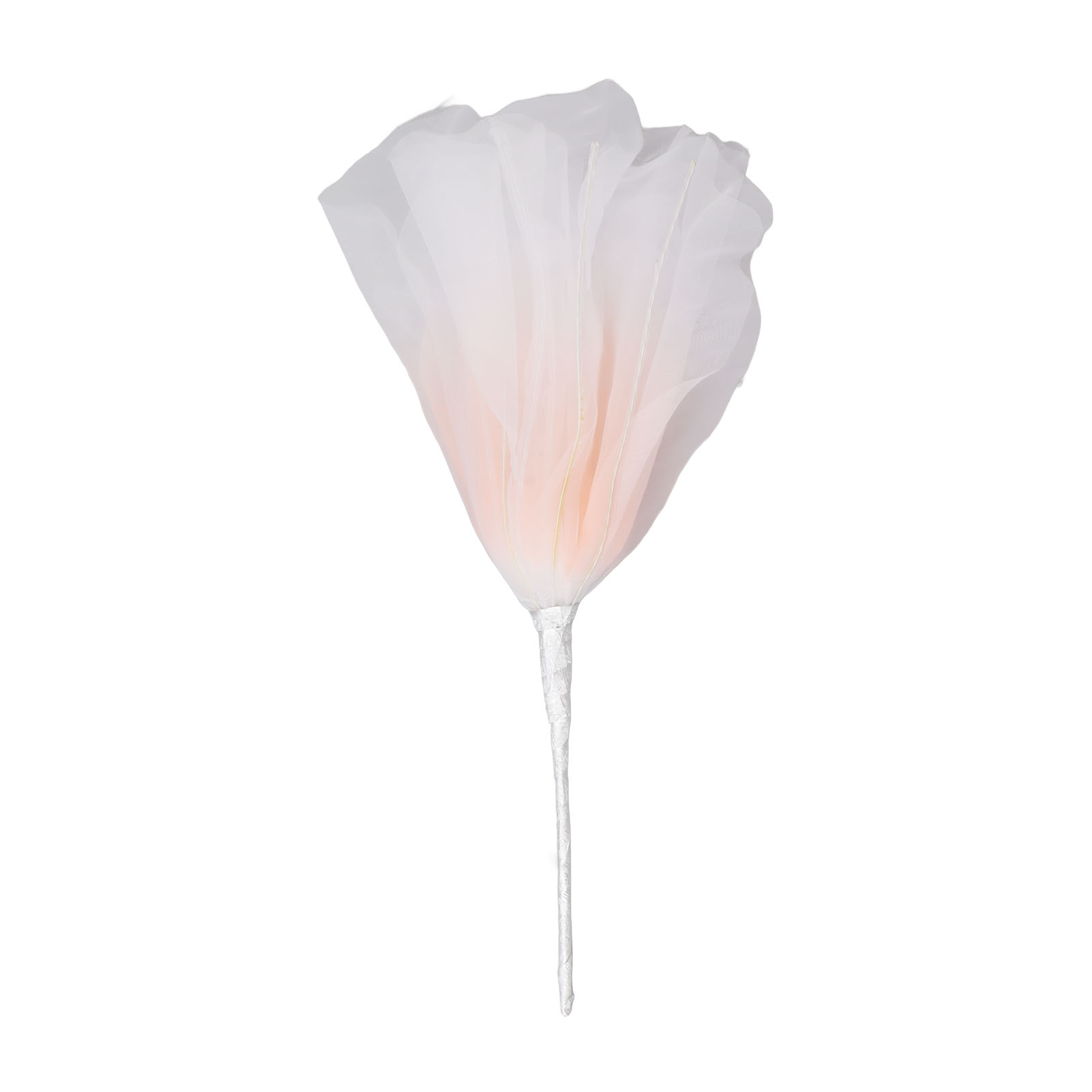 Organzablume, 50 Cm Durchmesser, Weich, Leuchtend, Leicht, Wiederverwendbar, Handgefertigt, Rosa, Für Hochzeiten, Familienfotos