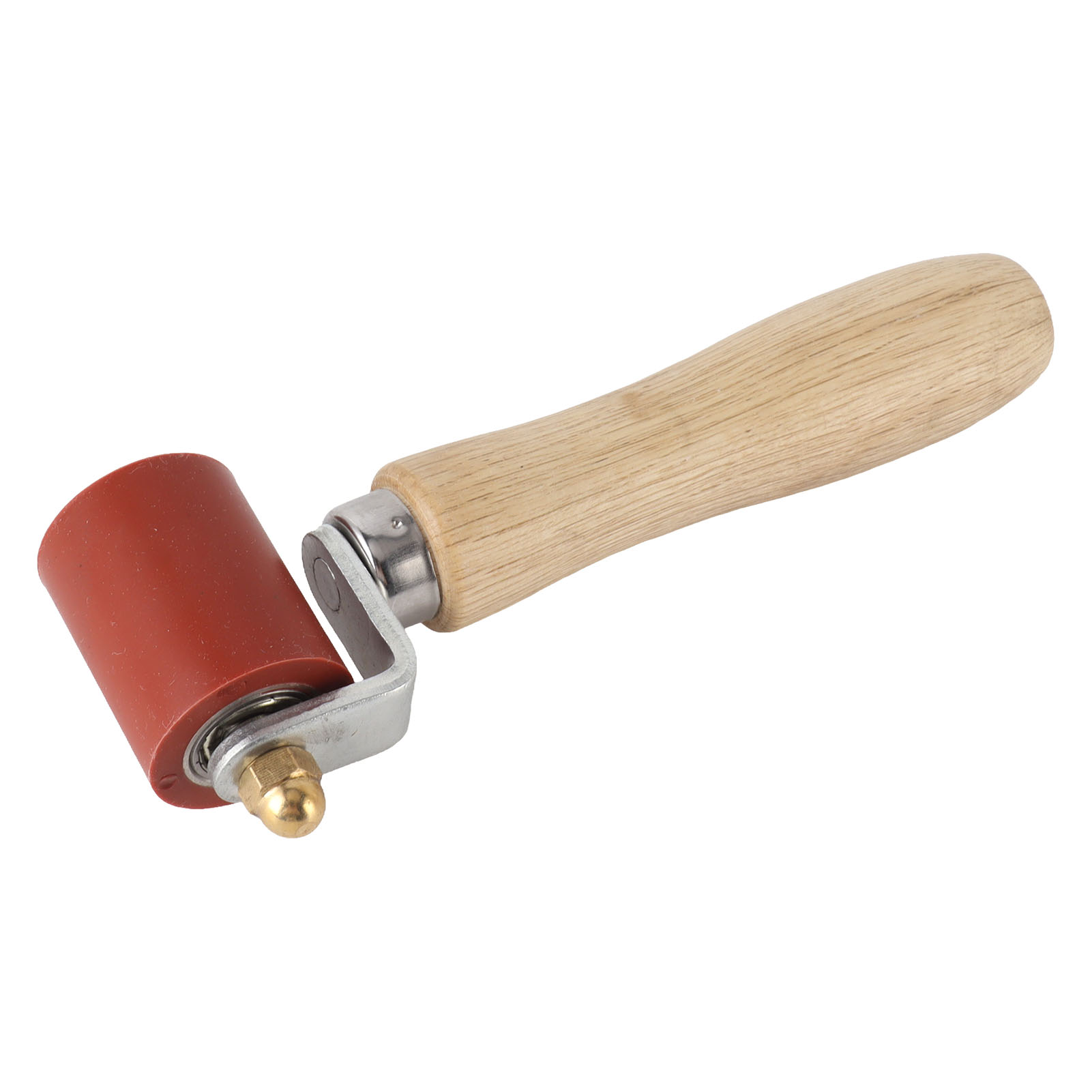 Silikon-nahtprüfgerät, Ergonomisch, Abnehmbare Glättwalze Für Pvc-dachband, Rot, 40 Mm Breit