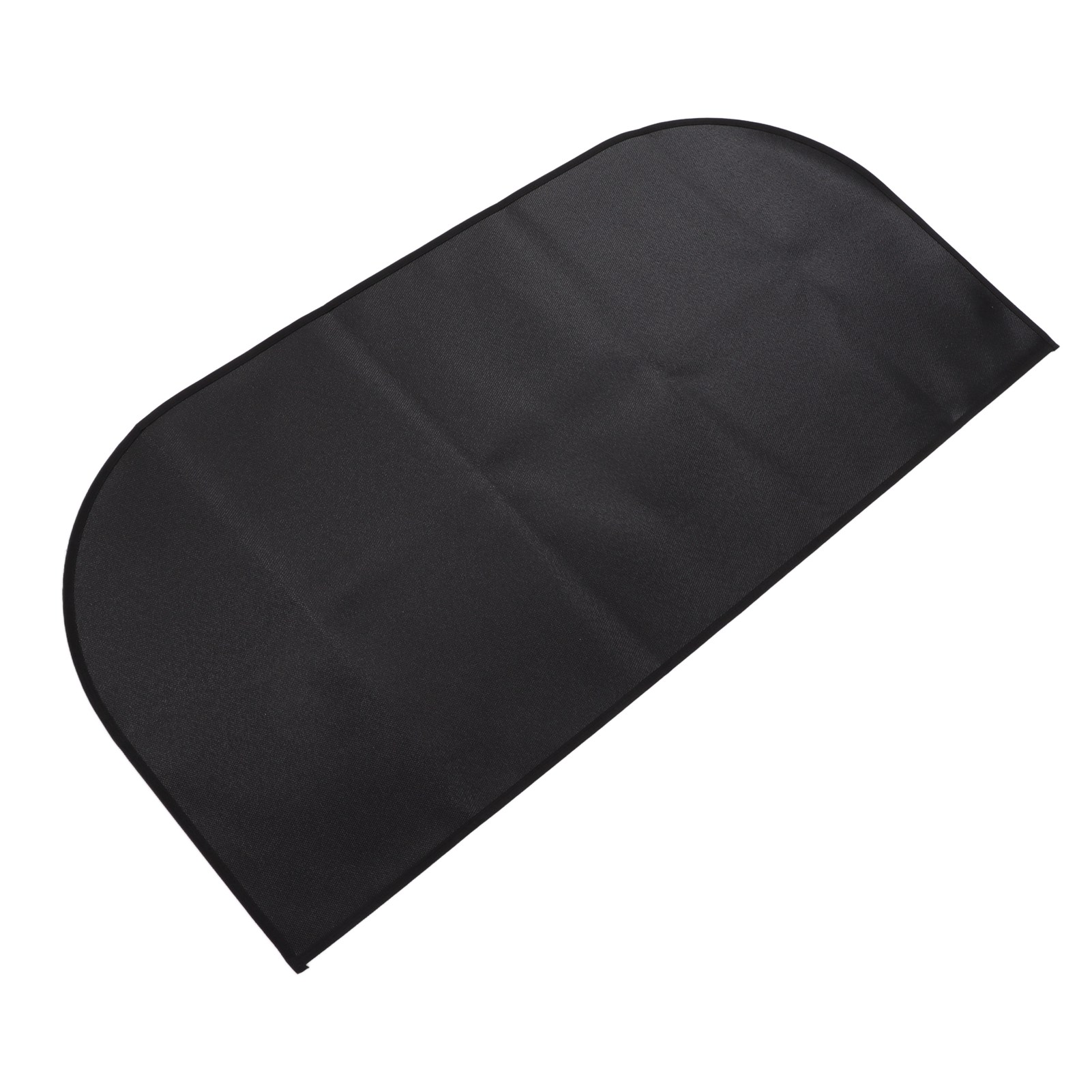 Feuermatte, Feuerfest, Hitzebeständig, Faltbar, Isoliert, Für Kamin, Outdoor, Camping, Schwarz, 50 X 100 Cm / 19,7 X 39,4 Zoll