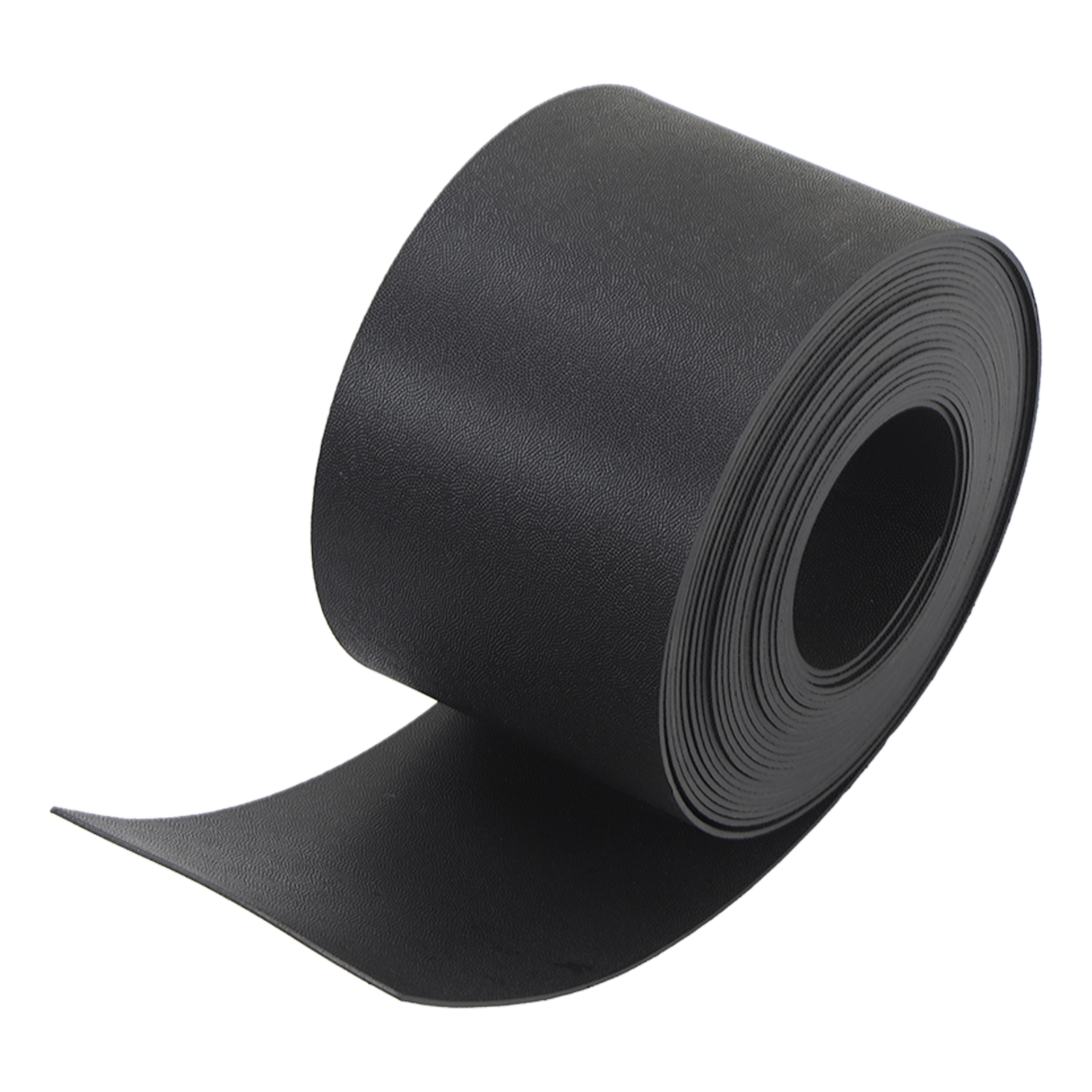 Pe-garteneinfassung, Schwarz, Breite 12 Cm, Länge 10 M, Dicke 2 Mm, Für Den Außenbereich