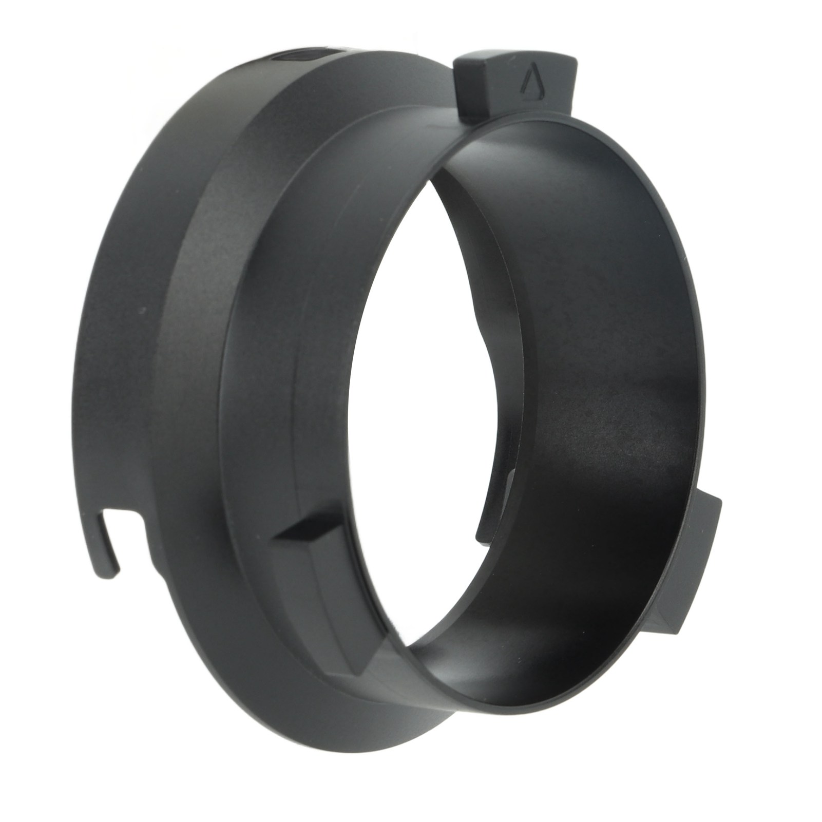 51-mm-kaffeemahlring, Berührungsloser Dosiertrichter Aus Aluminium Für Delonghi Serie 9 9335 9155 9355 9665, Schwarz