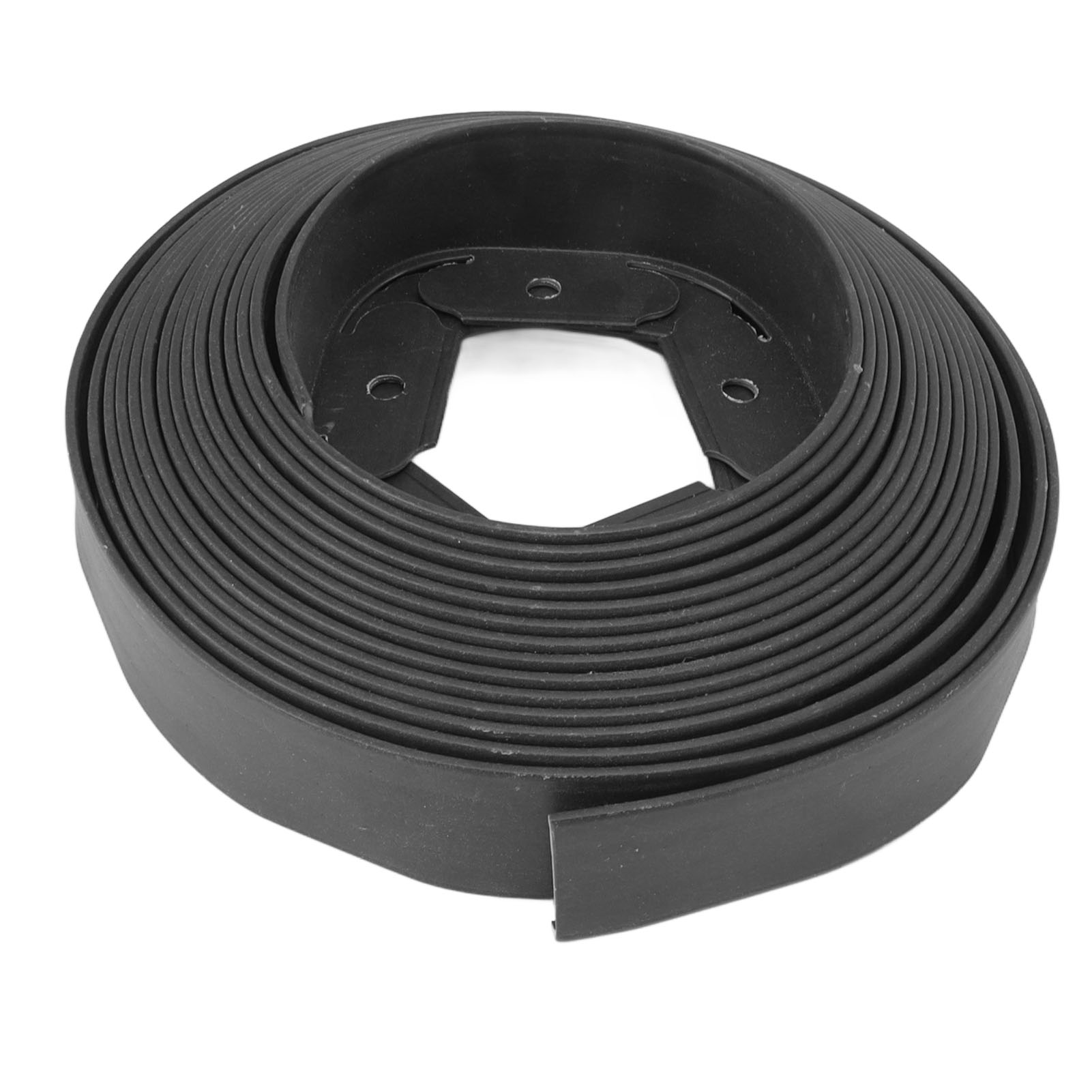 Pe-gartenrand-set In L-form, Leicht Formbar, Kein Graben Erforderlich, Für Die Gartengestaltung, Schwarz, 5 X 5 X 1000 Cm / 2 X 2 X 393,7 Zoll