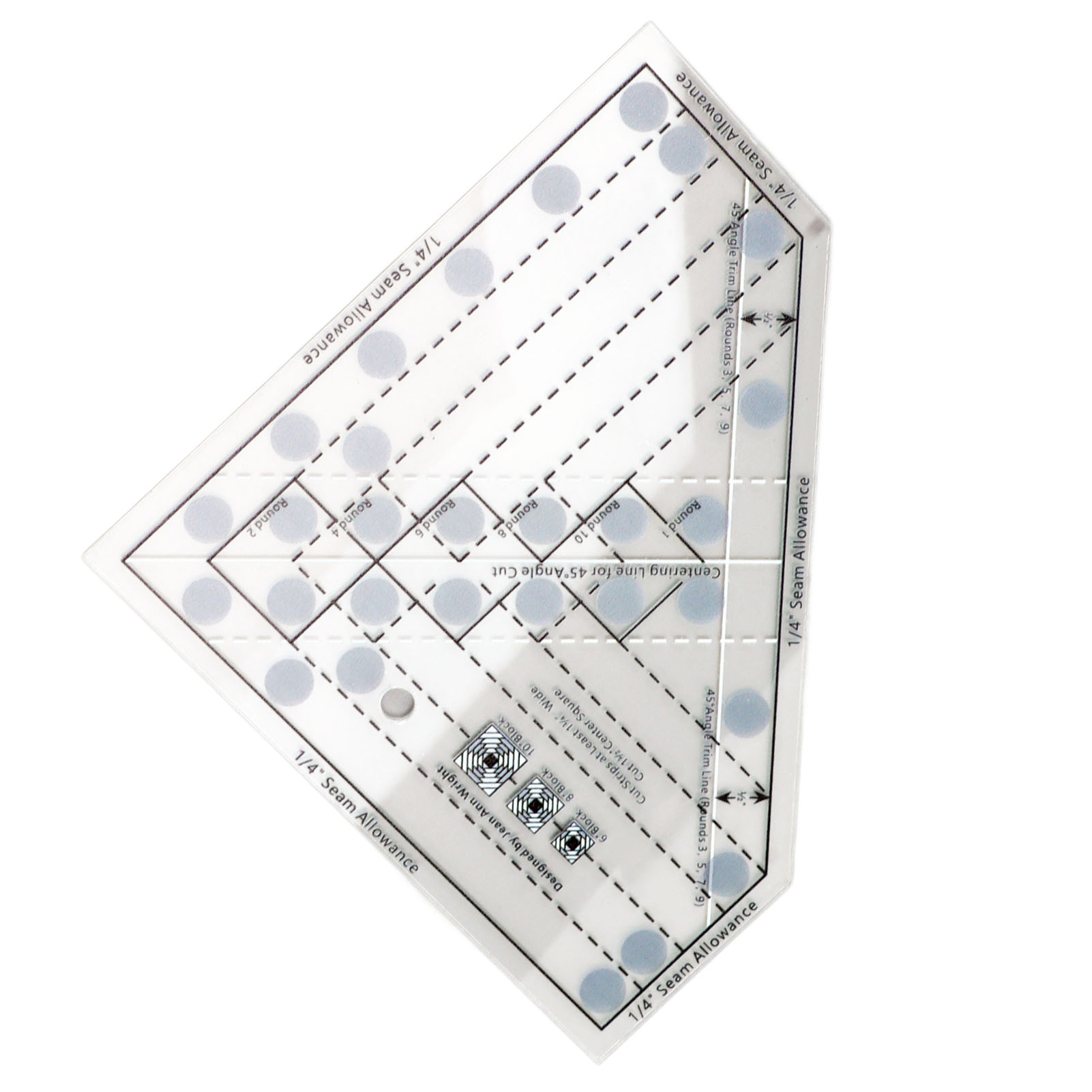 Miniatur-quiltlineal, Transparentes Acryl, Präzisionsskala, Schneidewerkzeug, 6-, 8- Und 10-zoll-quiltlineal, Fertige Blöcke